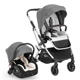 Kanz N-Go Travel Sistem Gri Çift Yönlü Katlanabilen Bebek Arabası