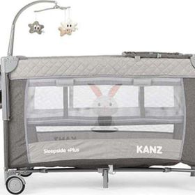 Kanz Sleepy Side Plus Gri Anne Yanı Oyun Parkı