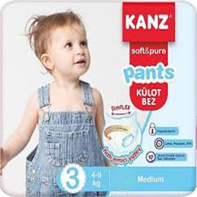 Kanz Soft & Pure Pants No:3 Medium Külot Bebek Bezi