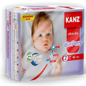 Kanz Ultra-Dry No:2 Mini 40 Adet Bebek Bezi