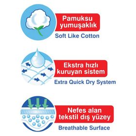 Kanz Ultra-Dry No:6 XLarge Bebek Bezi