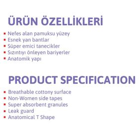 Kanz Ultra-Dry No:6 XLarge Bebek Bezi
