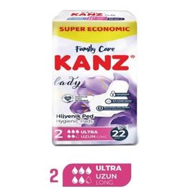 Kanz Ultra Uzun 22 Adet Hijyenik Ped