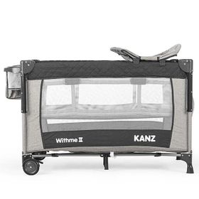 Kanz Withme II Kahverengi Anne Yanı Park Yatak Oyun Parkı Beşik