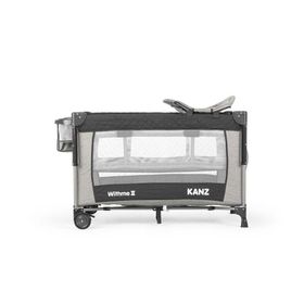 Kanz Withme II Siyah Anne Yanı Park Yatak Oyun Parkı Beşik