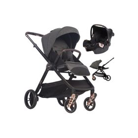 Kanz Xgo Rose Gold Siyah Bebek Arabası