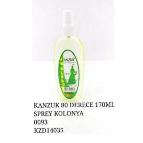 Kanzuk 170 ml Sprey Limon Kolonyası