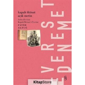 Kapalı İktisat Açık Metin - Fatih Altuğ