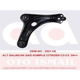 KAPIMSAN 04-70917 Sağ Komple Citroen C3 02 Alt Salıncak