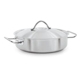 Kapp Çelik 36x8 cm 8.1 lt Silindirik Tencere