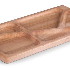 Kapp Kayın 20x38 cm Geometrik Sunumluk