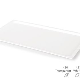 Kapp Kırmızı 25x40 cm Kırılmaz Tepsi