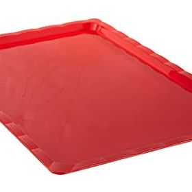 Kapp Kırmızı 25x40 cm Kırılmaz Tepsi