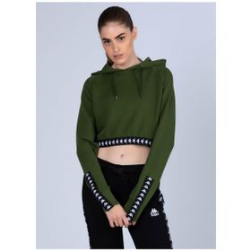 Kappa 311F5MW-C1B-K Yeşil 222 Banda Vanıty Tk Kadın Sweatshirt