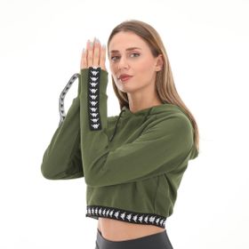 Kappa 311F5MW-C1B-K Yeşil 222 Banda Vanıty Tk Kadın Sweatshirt