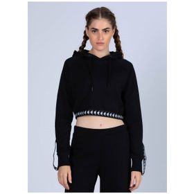 Kappa 311F5MW-C4I-K Siyah 222 Banda Vanıty Tk Kadın Sweatshirt