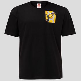 Kappa 311G3RW005 Authentic Graphik Varis Tk Siyah Erkek T-Shirt