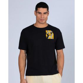 Kappa 311G3RW005 Authentic Graphik Varis Tk Siyah Erkek T-Shirt
