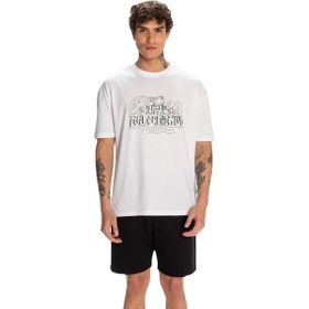Kappa 321W7VW-001 Beyaz Logo Fred Erkek T-shirt