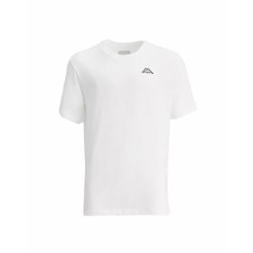 Kappa 331f7bw Logo Cafers Tk Beyaz Erkek T-shirt