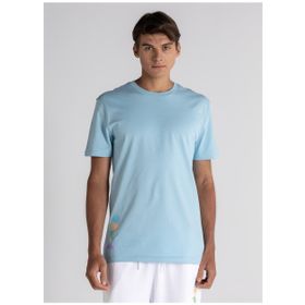 Kappa 331M1LW AUTHENTIC WINAY Bisiklet Yaka Düz Mavi Erkek T-shirt