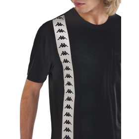 Kappa 341E78W Siyah M 222 Banda Ecop Erkek T-Shirt