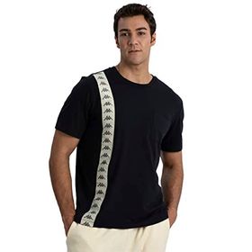 Kappa 341E78W Siyah M 222 Banda Ecop Erkek T-Shirt