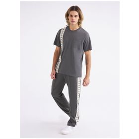 Kappa 341E78Wal5 M 222Banda Ecop Gri Erkek T-Shirt