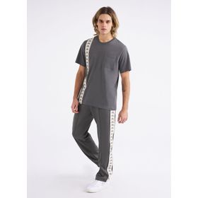 Kappa 341E78Wal5 M 222Banda Ecop Gri Erkek T-Shirt