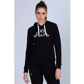 Kappa 341H3MW-005 Siyah Logo Belle Slim TK Kadın Sweatshirt