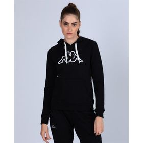 Kappa 341H3MW-005 Siyah Logo Belle Slim TK Kadın Sweatshirt