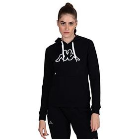 Kappa 341H3MW-005 Siyah Logo Belle Slim TK Kadın Sweatshirt