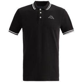 Kappa 351C7MW005 Logo Maltax 5 Mss Siyah Günlük Stil Polo Erkek T-shirt