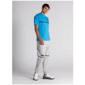 Kappa 351L69W AUTHENTIC TECH ZELL Mavi Erkek Bisiklet Yaka T-shirt