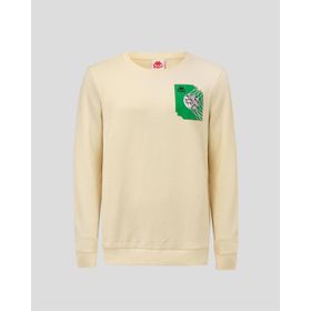 Kappa 371I77W057-K Authentic Graphik Vanes Tk Bej Erkek Sweatshirt