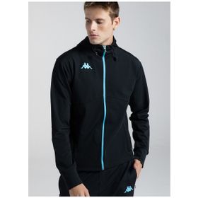 Kappa 371Q5SW005 KOMBAT EXO Siyah Erkek Dik Yaka Zip Ceket