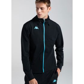 Kappa 371Q5SW005 KOMBAT EXO Siyah Erkek Dik Yaka Zip Ceket