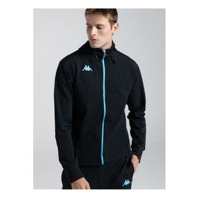 Kappa 371Q5SW005 KOMBAT EXO Siyah Erkek Dik Yaka Zip Ceket