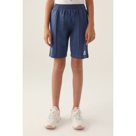 Kappa Authentic Cayla Kız Çocuk Mavi Regular Fit Şort