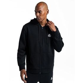 Kappa Authentic Cossar Black Fermuarlı Erkek Eşofman Üstü