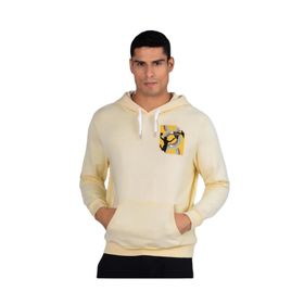 Kappa Authentic Graphik Vincent TK Beige Naturale Erkek Sweatshirt