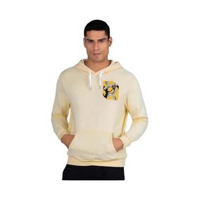 Kappa Authentic Graphik Vincent TK Beige Naturale Erkek Sweatshirt