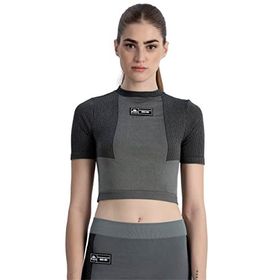 Kappa Authentic Tech Lebrit Gri Kadın T-shirt
