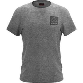 Kappa Baskılı Gri Melanj T-Shirt