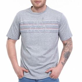 Kappa Baskılı Gri Melanj T-Shirt