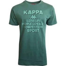 Kappa Bertol Yeşil Baskı Erkek T-shirt