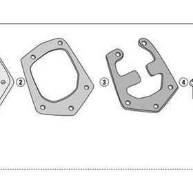 Kappa ES2145K Yamaha Tenere 700 19-20 Yan Ayak Destek Kit