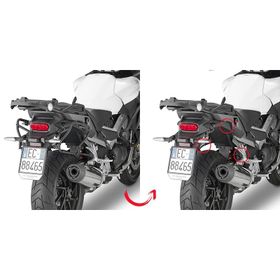 Kappa KLXR1139 Honda VFR 800X Crossrunner 15-16 Motosiklet Yan Çanta Taşıyıcı