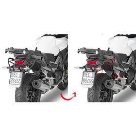 Kappa KLXR1139 Honda VFR 800X Crossrunner 15-16 Motosiklet Yan Çanta Taşıyıcı