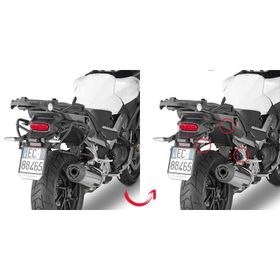Kappa KLXR1139 Honda VFR 800X Crossrunner 15-16 Motosiklet Yan Çanta Taşıyıcı